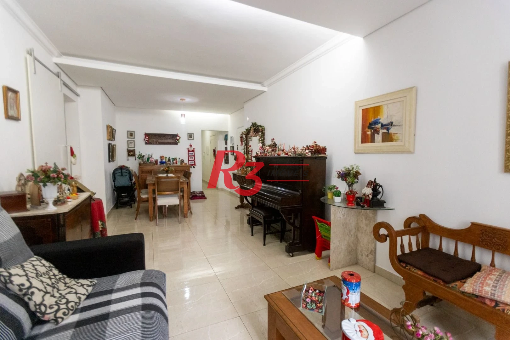 Apartamento com 3 dormitórios à venda, 153 m² por R$ 890.000,00 - Gonzaga - Santos/SP