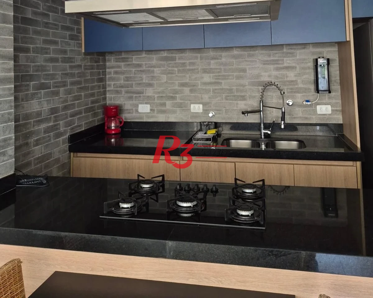 Flat à venda, 70 m² por R$ 690.000,00 - Gonzaga - Santos/SP
