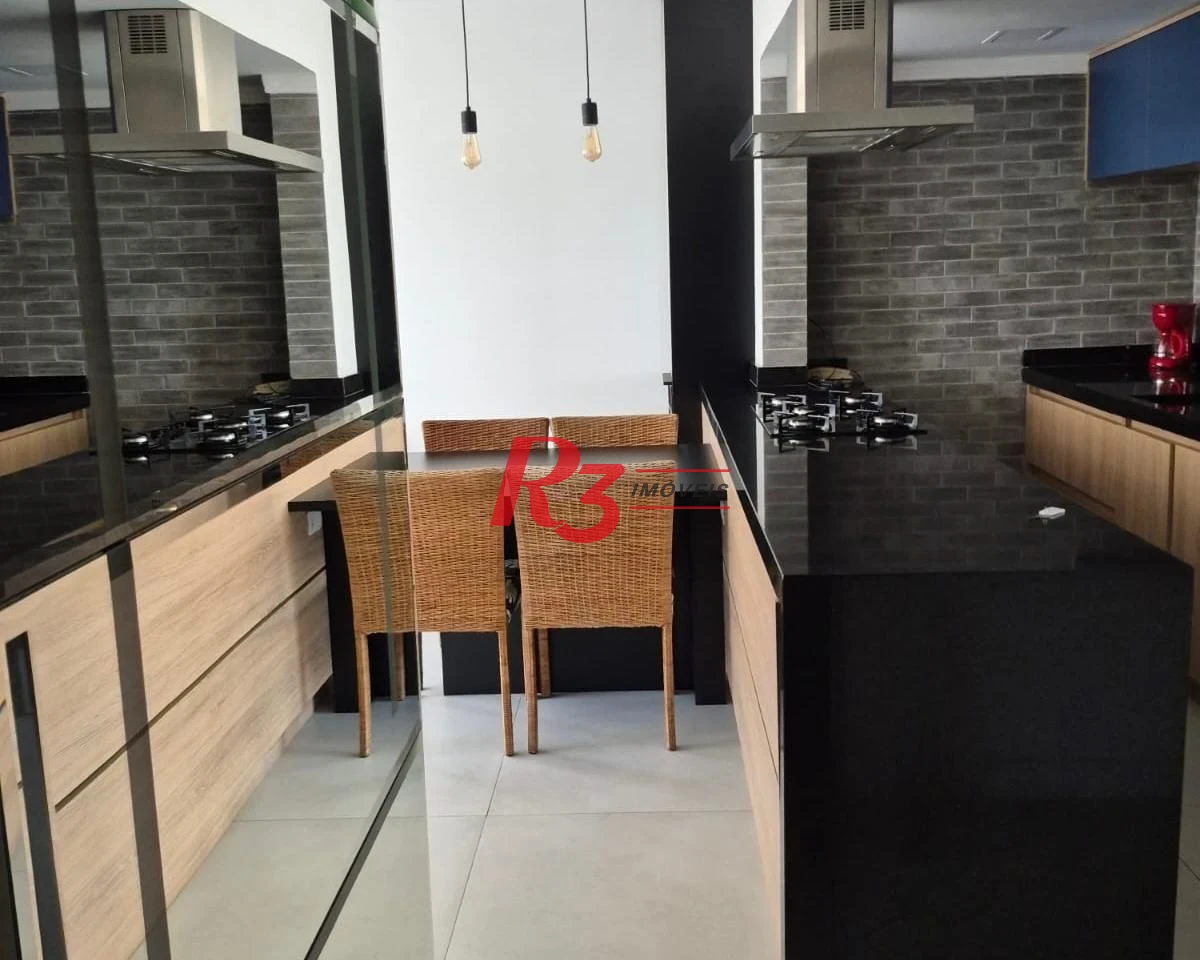 Flat à venda, 70 m² por R$ 690.000,00 - Gonzaga - Santos/SP