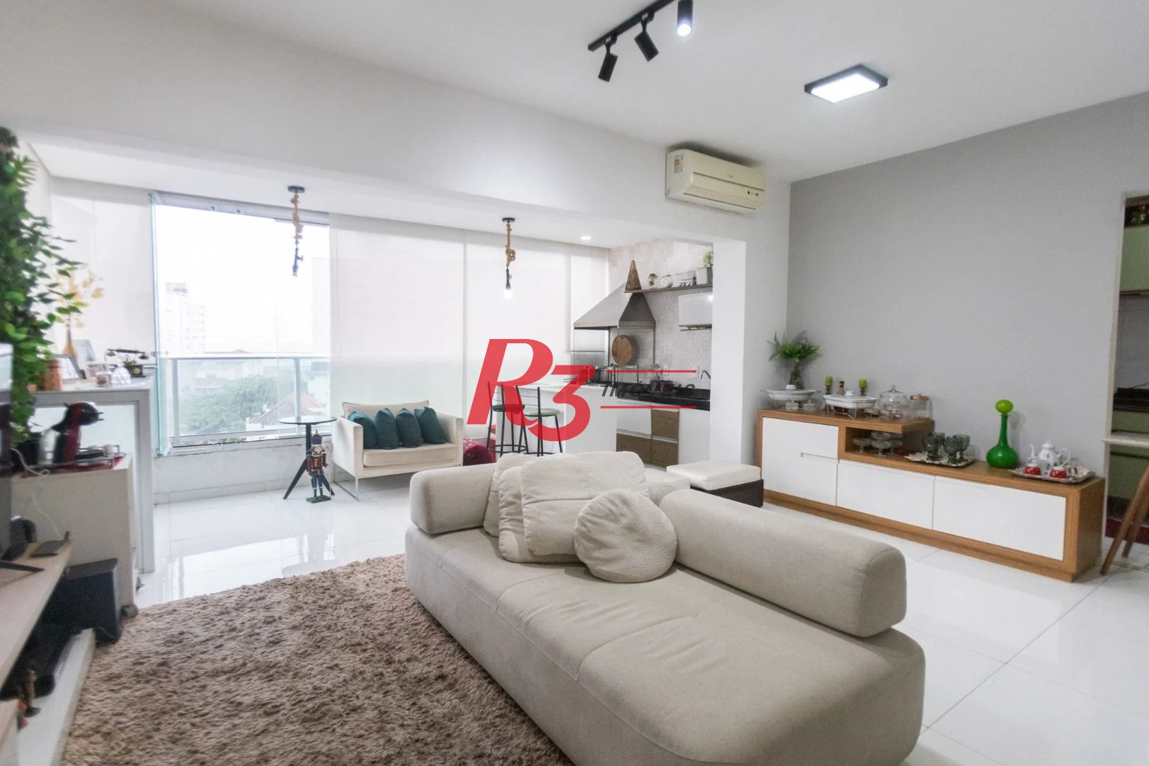 Apartamento à venda, 88 m² por R$ 1.100.000,00 - Campo Grande - Santos/SP