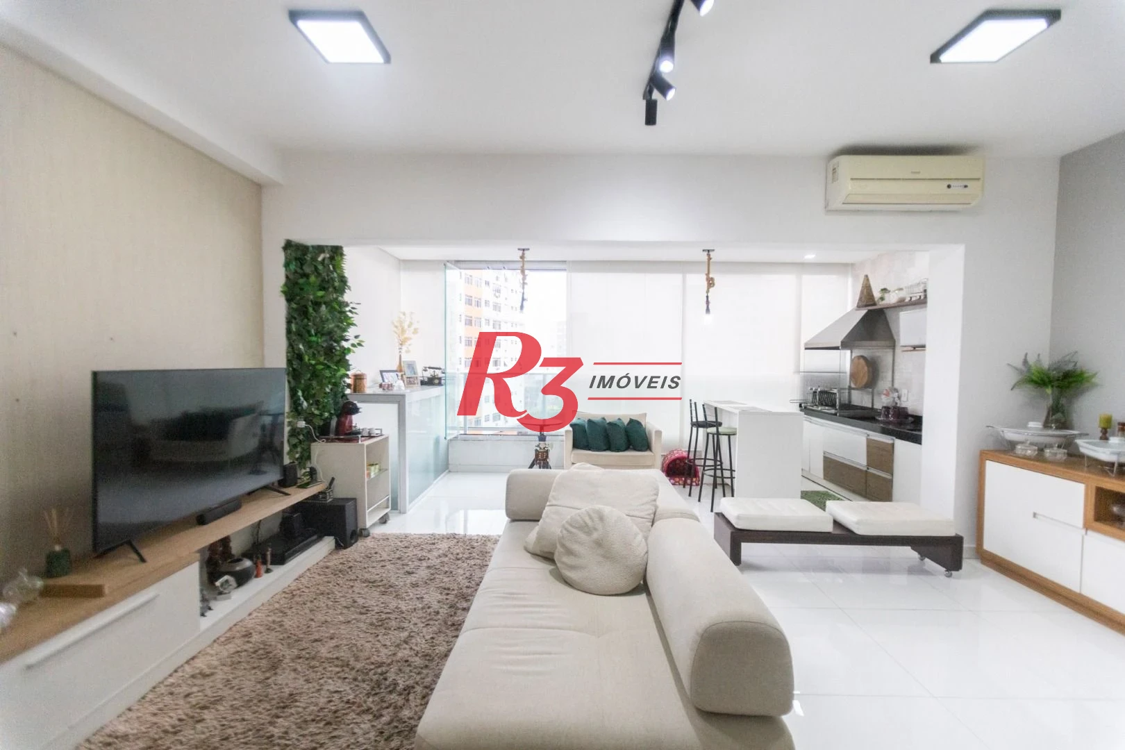 Apartamento à venda, 88 m² por R$ 1.100.000,00 - Campo Grande - Santos/SP