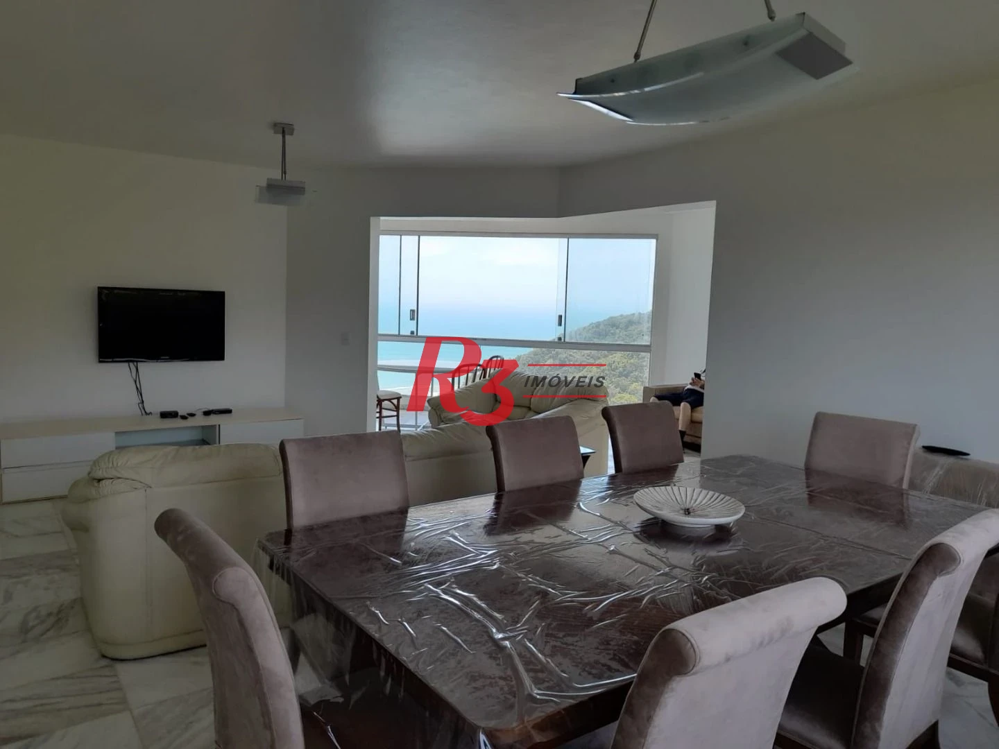 Cobertura com 5 dormitórios à venda, 529 m² por R$ 1.600.000,00 - Morro Sorocotuba - Guarujá/SP