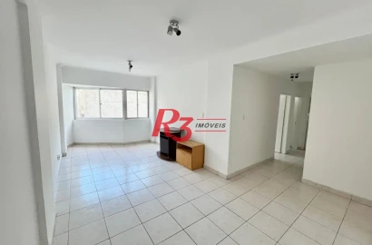 Apartamento à venda, 90 m² por R$ 599.000,00 - Embaré - Santos/SP