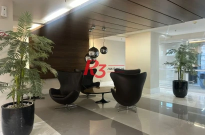 Sala para alugar, 42 m² por R$ 3.000,00/mês - Vila Matias - Santos/SP