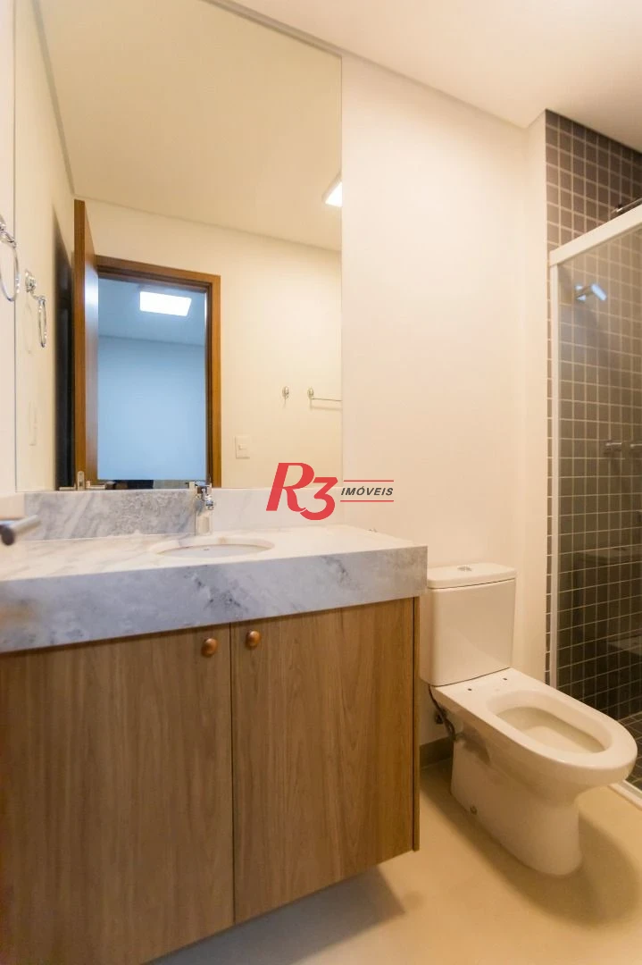 Apartamento para alugar, 81 m² por R$ 8.500,00/mês - Boqueirão - Santos/SP
