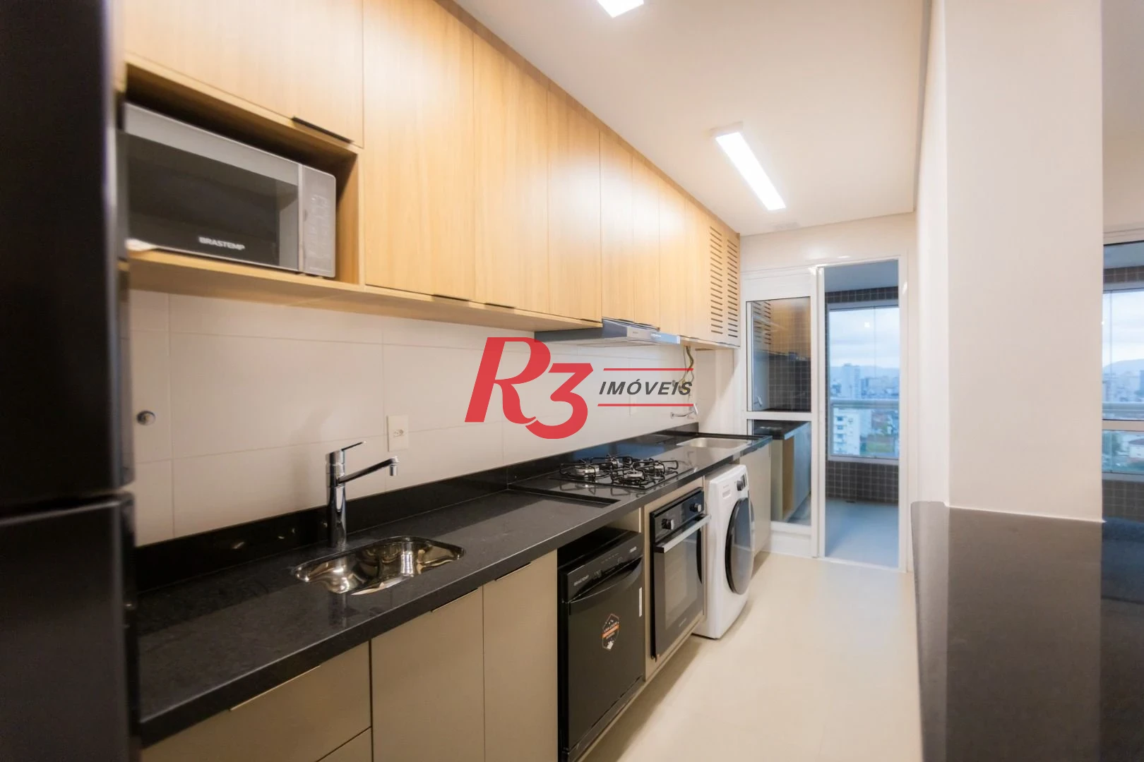 Apartamento para alugar, 81 m² por R$ 8.500,00/mês - Boqueirão - Santos/SP