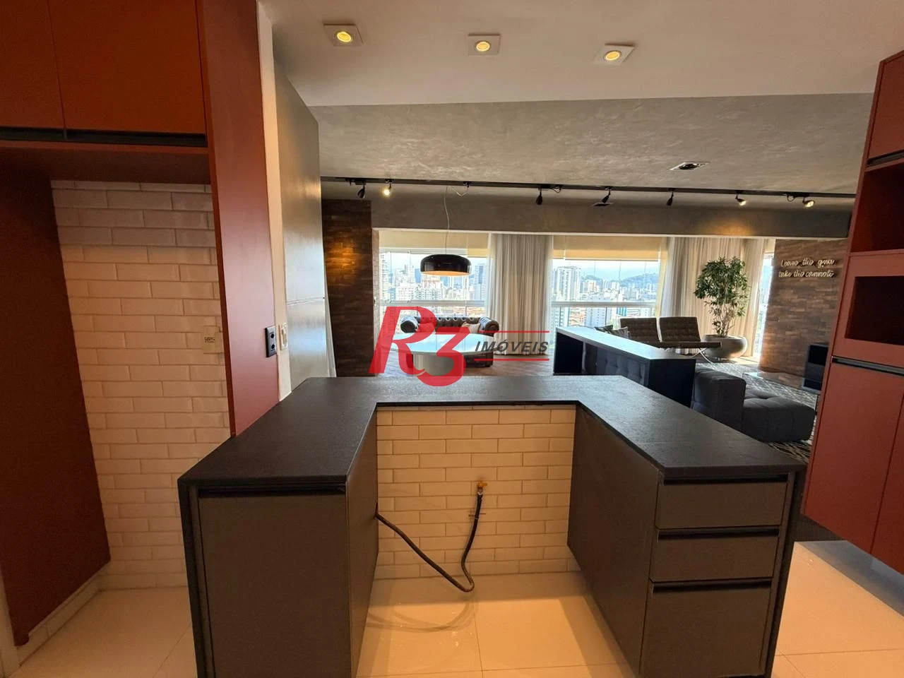 Apartamento com 3 dormitórios à venda, 171 m² por R$ 2.790.000,00 - Embaré - Santos/SP