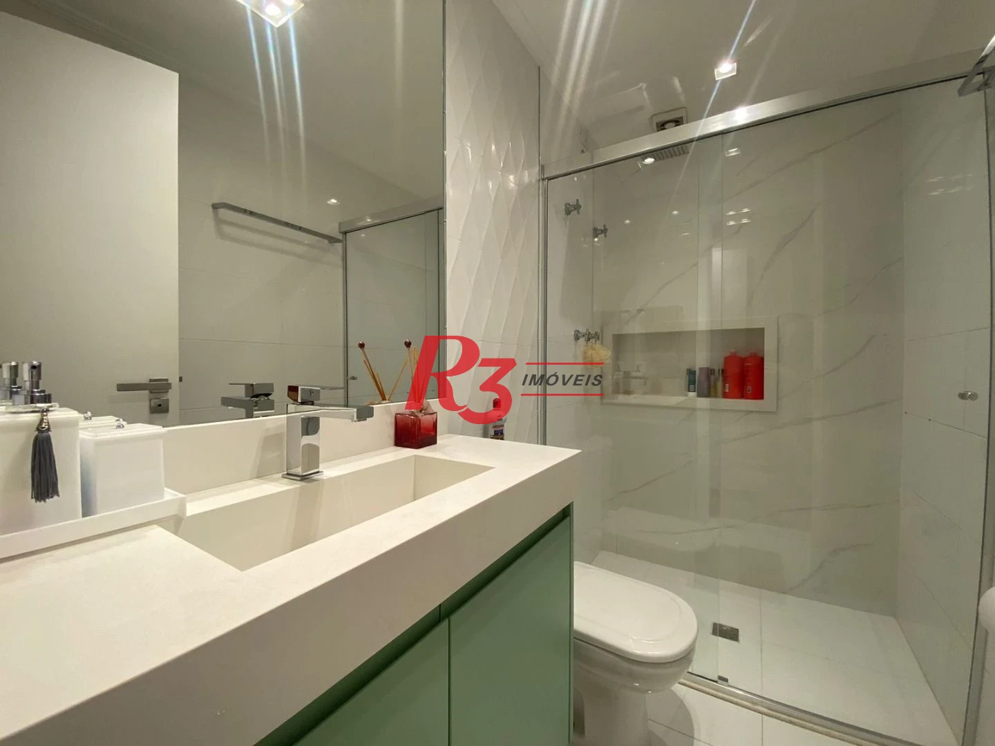 Apartamento com 3 dormitórios à venda, 191 m² por R$ 3.849.990,00 - Embaré - Santos/SP