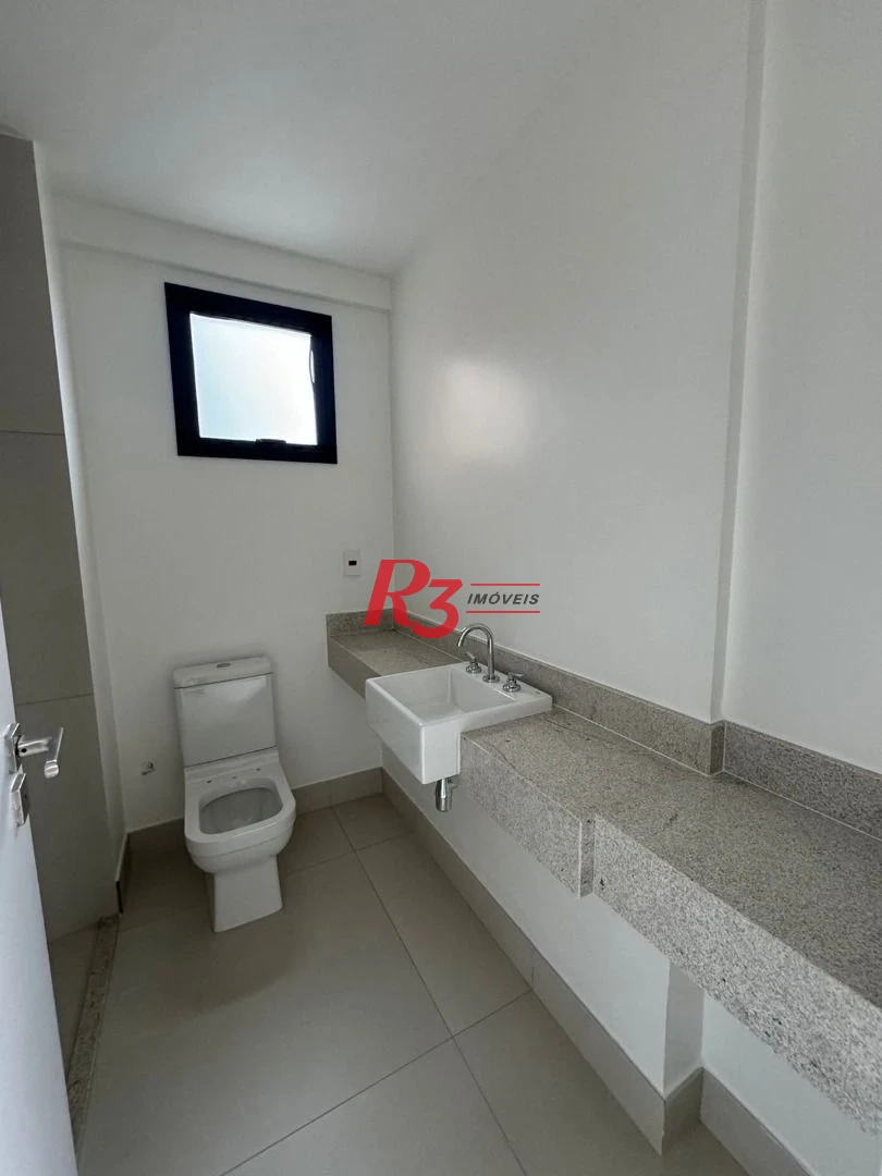 Apartamento com 3 dormitórios à venda, 120 m² por R$ 1.799.000,00 - Aparecida - Santos/SP
