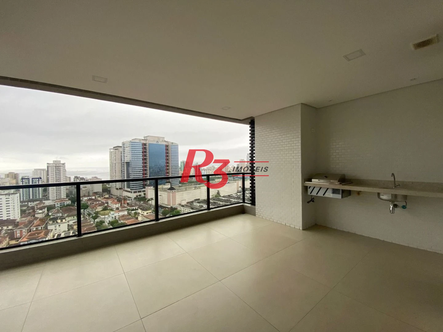 Apartamento com 3 dormitórios à venda, 120 m² por R$ 1.799.000,00 - Aparecida - Santos/SP