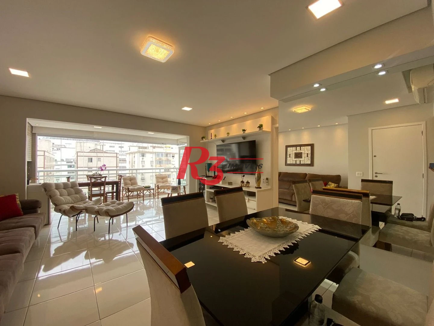 Apartamento com 3 dormitórios à venda, 100 m² por R$ 1.340.000,00 - José Menino - Santos/SP