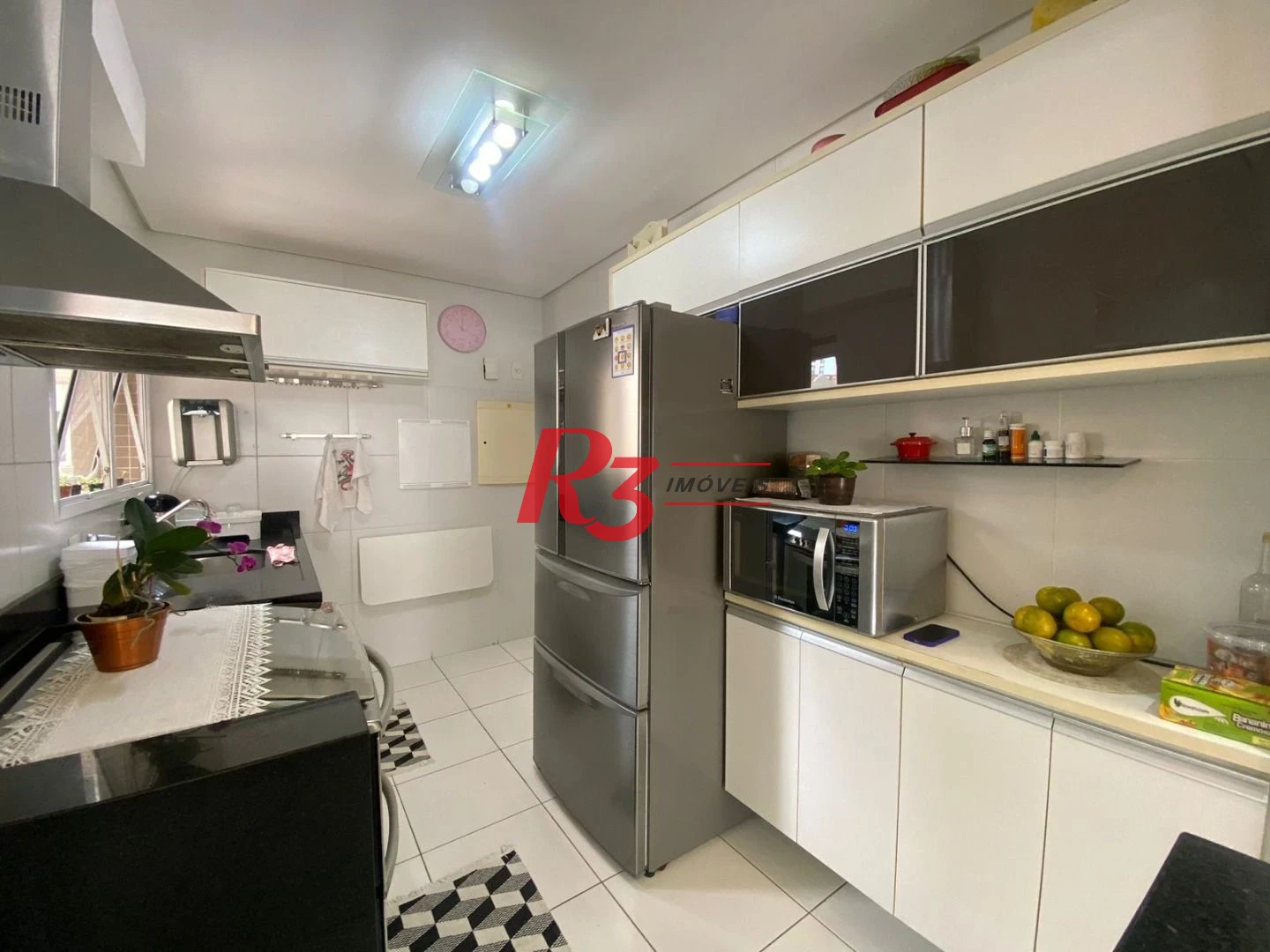 Apartamento com 3 dormitórios à venda, 100 m² por R$ 1.340.000,00 - José Menino - Santos/SP