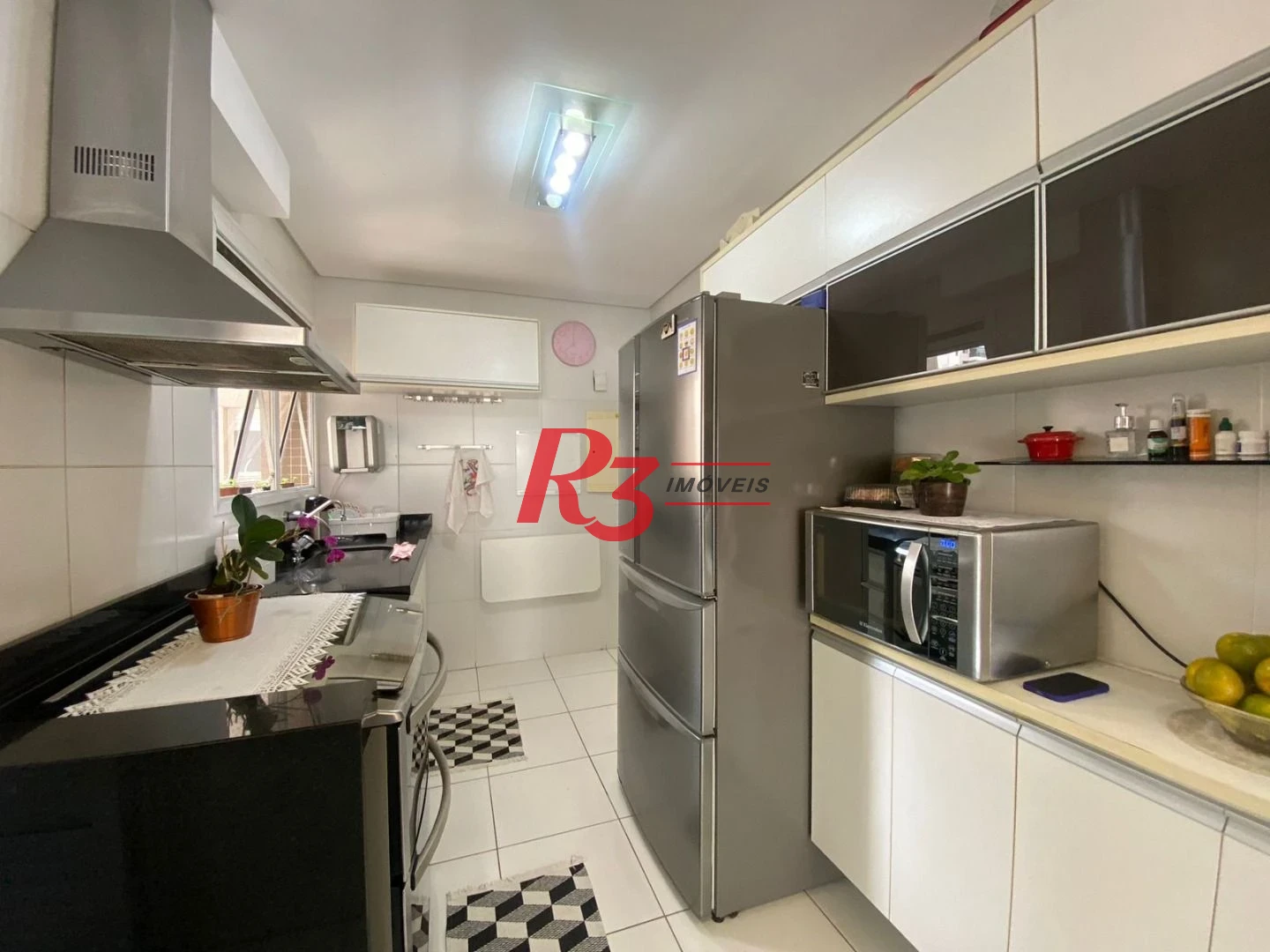Apartamento com 3 dormitórios à venda, 100 m² por R$ 1.340.000,00 - José Menino - Santos/SP