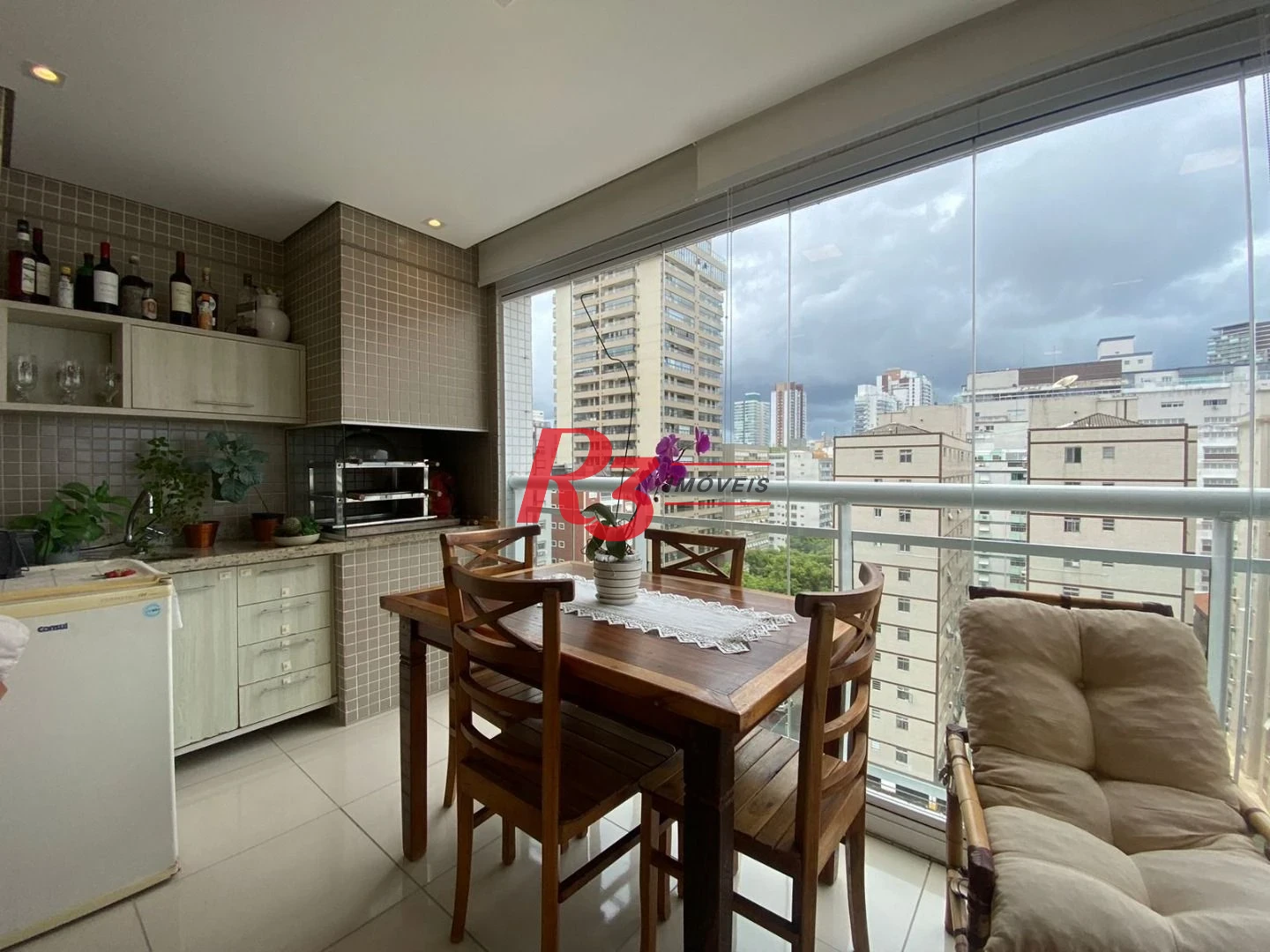 Apartamento com 3 dormitórios à venda, 100 m² por R$ 1.340.000,00 - José Menino - Santos/SP