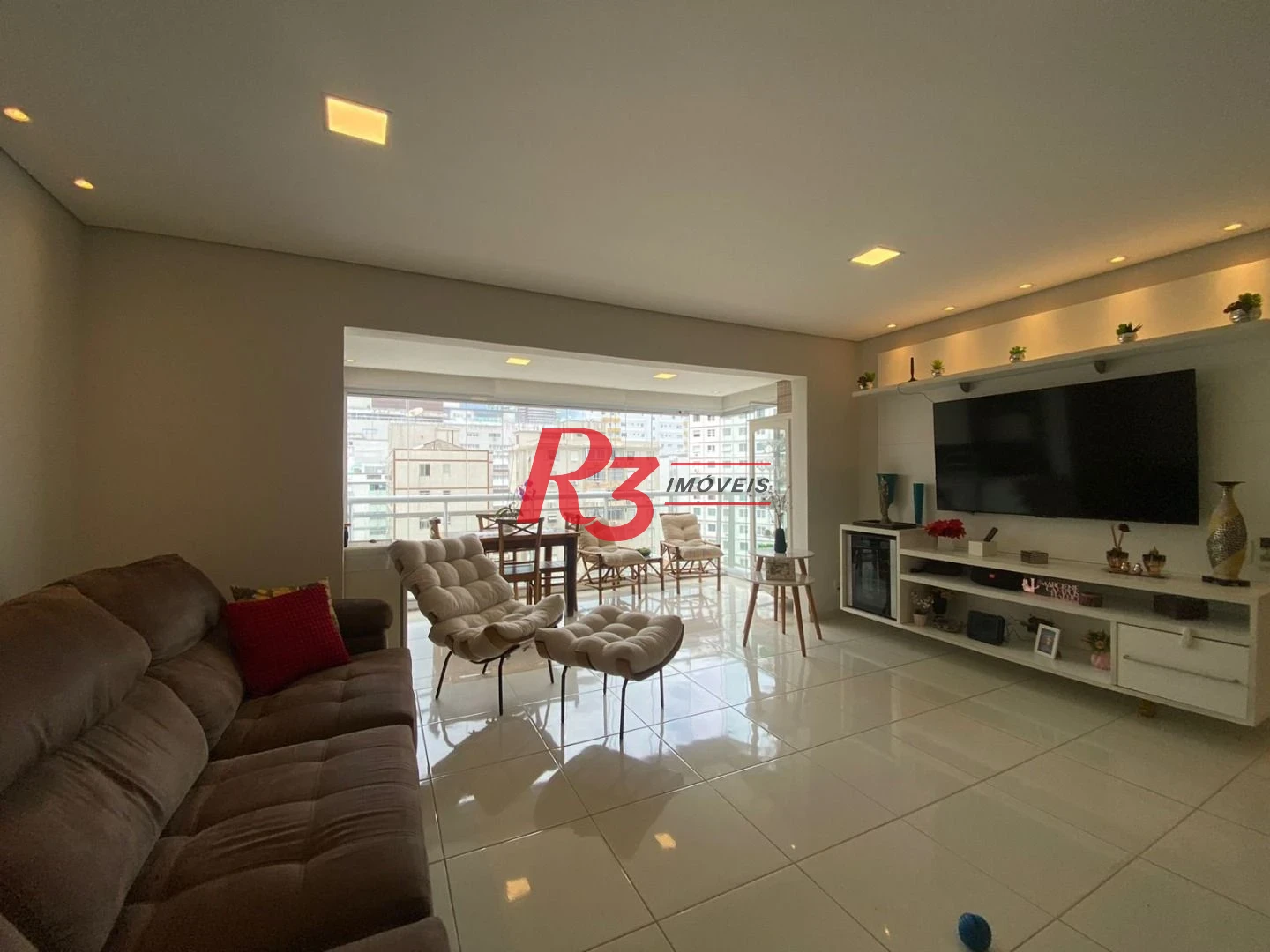 Apartamento com 3 dormitórios à venda, 100 m² por R$ 1.340.000,00 - José Menino - Santos/SP