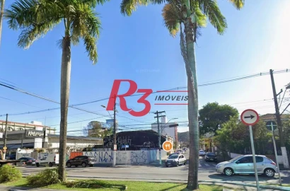 Terreno para alugar, 740 m² por R$ 53.031,87/mês - Vila Mathias - Santos/SP