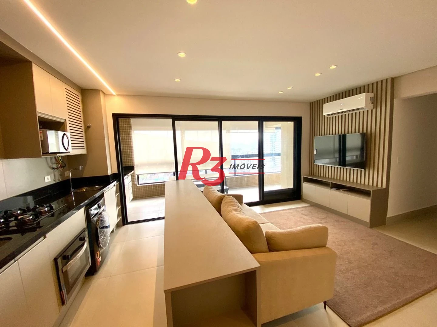 Apartamento à venda, 75 m² por R$ 1.230.000,00 - José Menino - Santos/SP