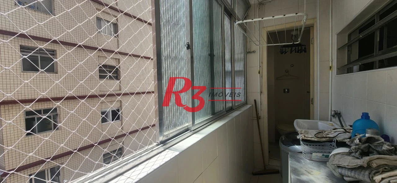 Apartamento com 2 dormitórios para alugar, 97 m² por R$ 4.700,02/mês - José Menino - Santos/SP