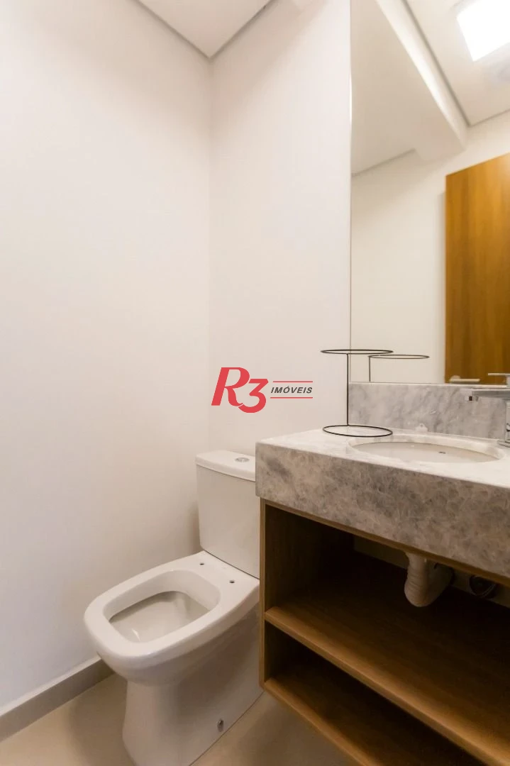 Apartamento para alugar, 81 m² por R$ 8.500,01/mês - Boqueirão - Santos/SP