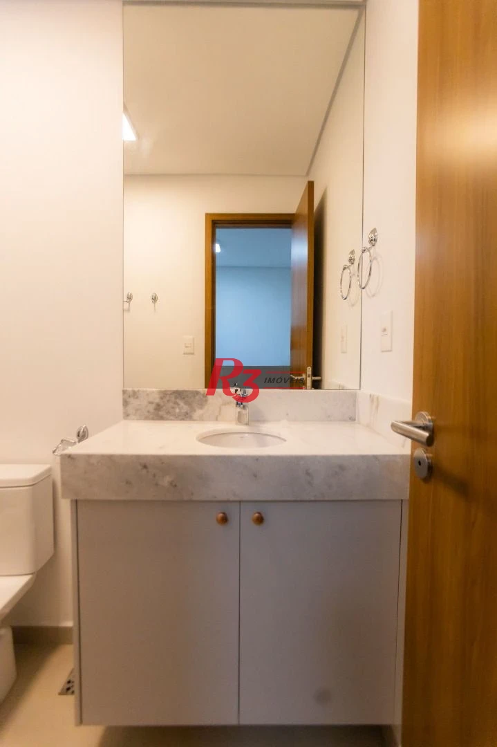 Apartamento para alugar, 81 m² por R$ 8.500,01/mês - Boqueirão - Santos/SP