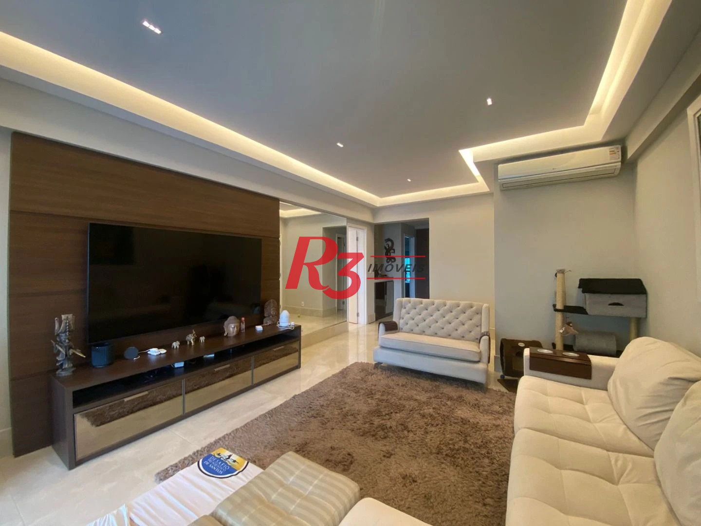 Apartamento com 2 dormitórios para alugar, 128 m² por R$ 14.000,01/mês - Aparecida - Santos/SP