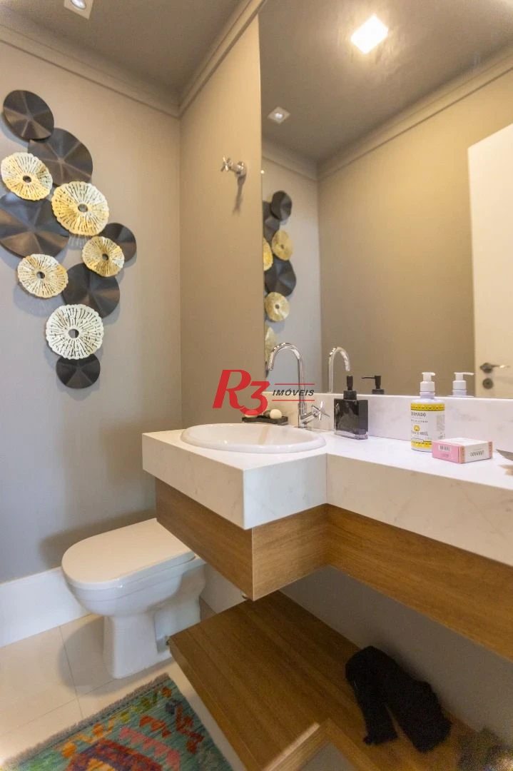 Apartamento com 2 dormitórios à venda, 134 m² por R$ 2.200.000,00 - Ponta da Praia - Santos/SP