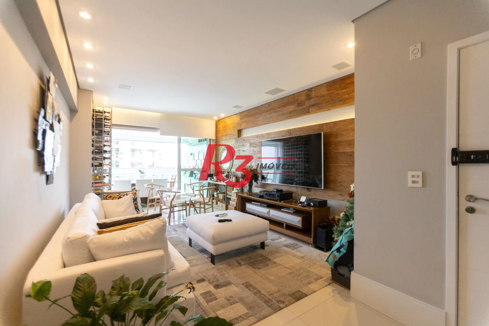 Apartamento com 2 dormitórios à venda, 134 m² por R$ 2.200.000,00 - Ponta da Praia - Santos/SP