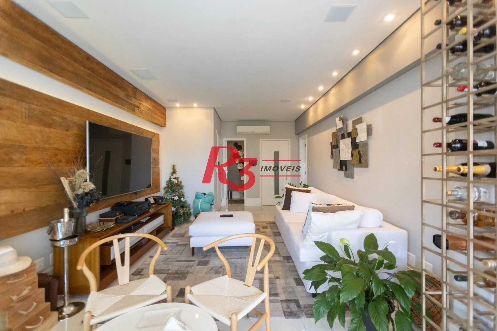 Apartamento com 2 dormitórios à venda, 134 m² por R$ 2.200.000,00 - Ponta da Praia - Santos/SP