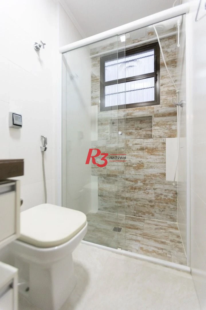 Apartamento para alugar, 119 m² por R$ 4.500,02/mês - Embaré - Santos/SP