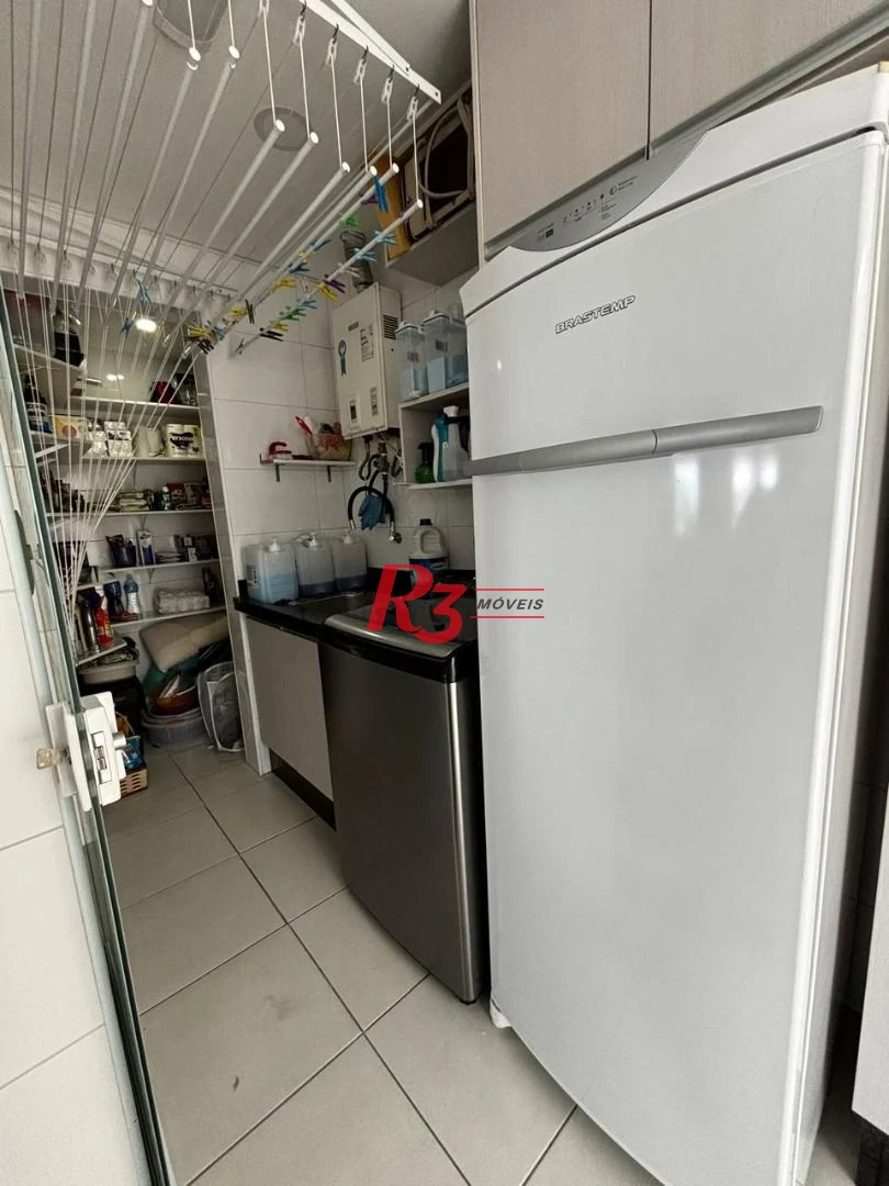 Apartamento com 3 dormitórios à venda, 129 m² por R$ 2.240.000,00 - Gonzaga - Santos/SP