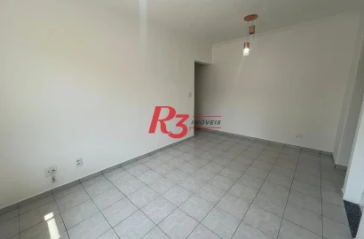 Apartamento com 2 dormitórios, 74 m² - venda por R$ 380.000,00 ou aluguel por R$ 3.650,00/mês - Marapé - Santos/SP