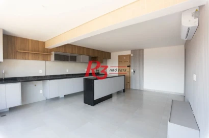 Apartamento com 2 dormitórios à venda, 65 m² por R$ 1.000.000,00 - Ponta da Praia - Santos/SP