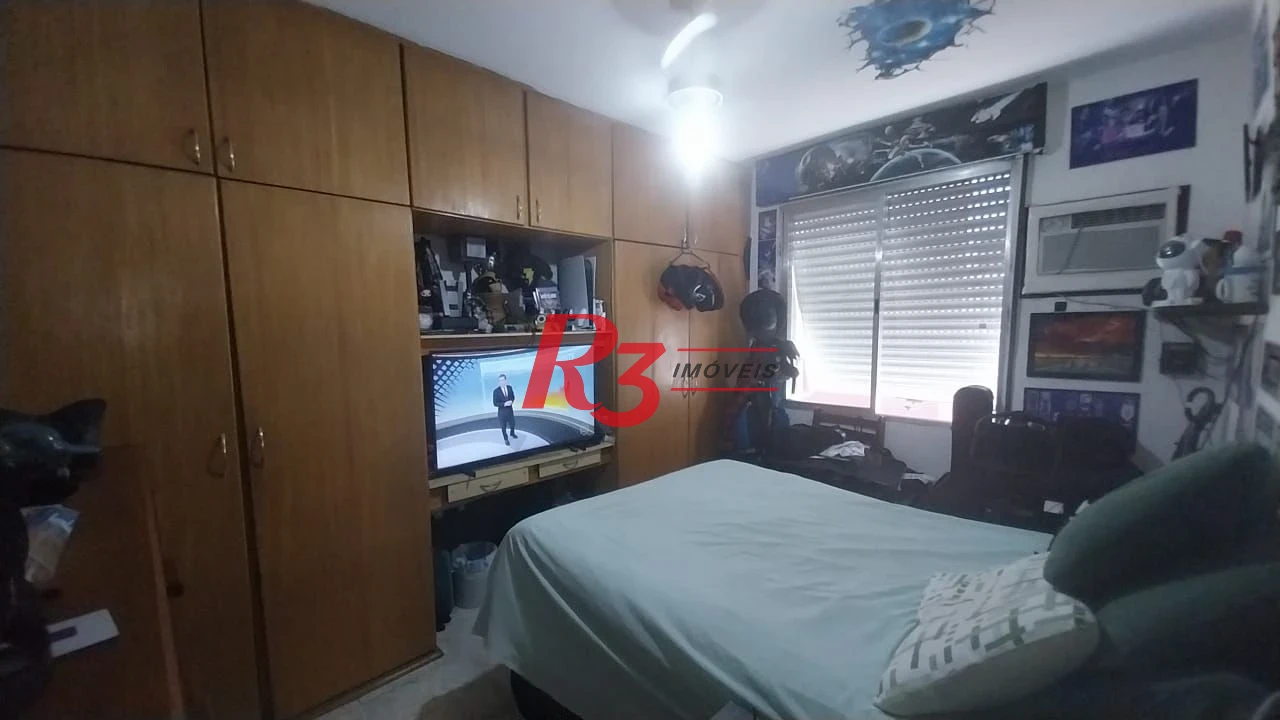 Apartamento com 3 dormitórios à venda, 134 m² por R$ 690.000,00 - Pompéia - Santos/SP