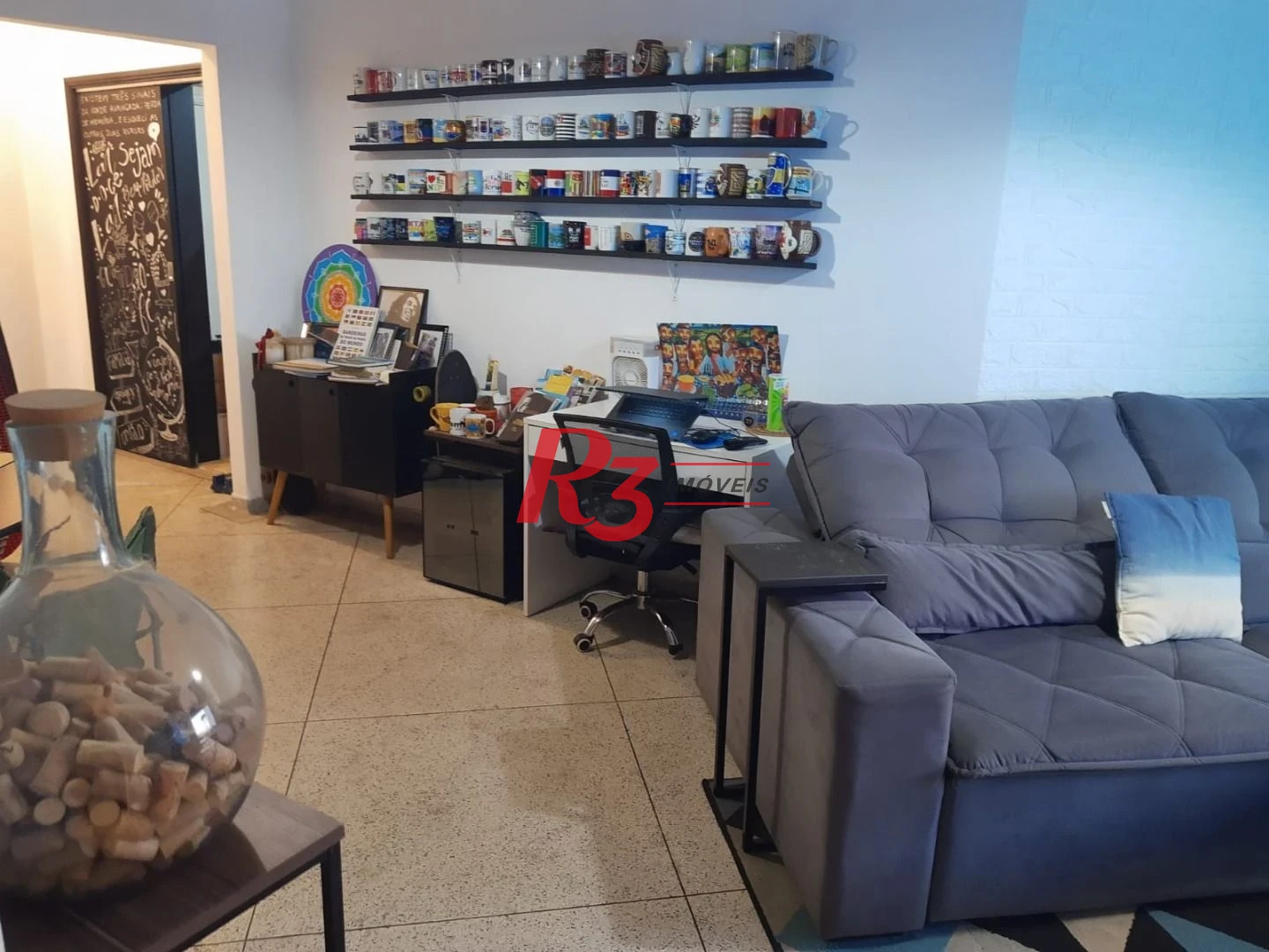 Apartamento com 1 dormitório à venda, 65 m² por R$ 390.000,00 - Centro - São Vicente/SP