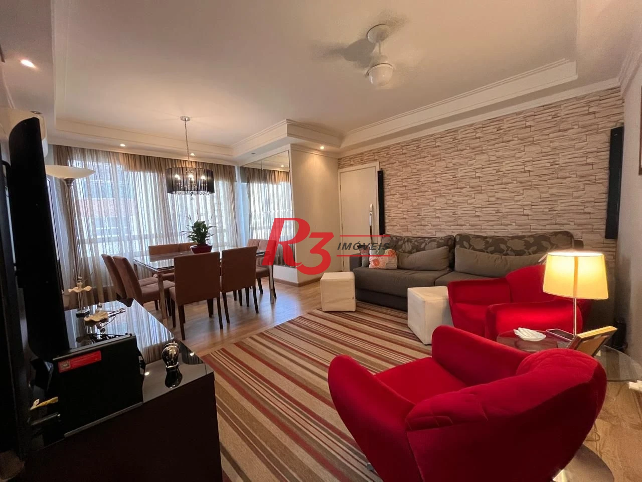 Apartamento com 2 dormitórios à venda, 88 m² por R$ 580.000,00 - Boqueirão - Santos/SP