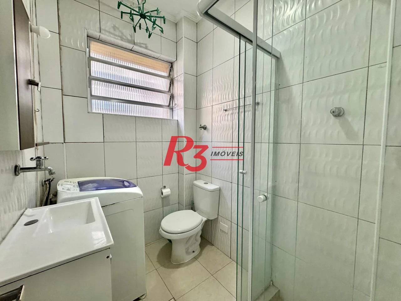 Apartamento com 1 dormitório para alugar, 55 m² por R$ 3.000,00/mês - Boqueirão - Santos/SP