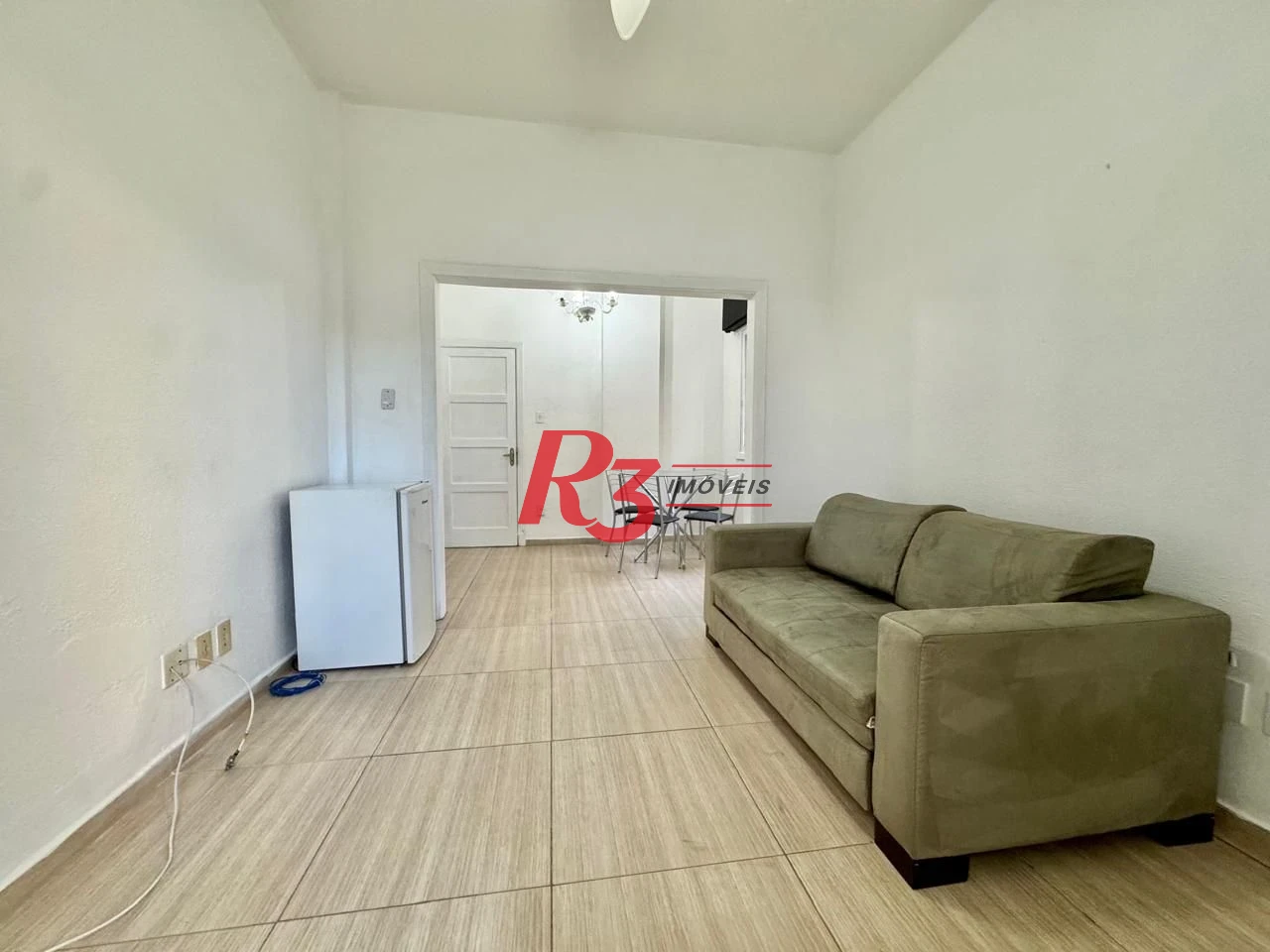 Apartamento com 1 dormitório para alugar, 55 m² por R$ 3.000,00/mês - Boqueirão - Santos/SP
