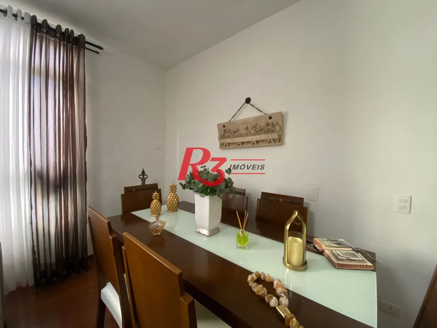 Apartamento com 3 dormitórios à venda, 116 m² por R$ 1.168.000,00 - Aparecida - Santos/SP