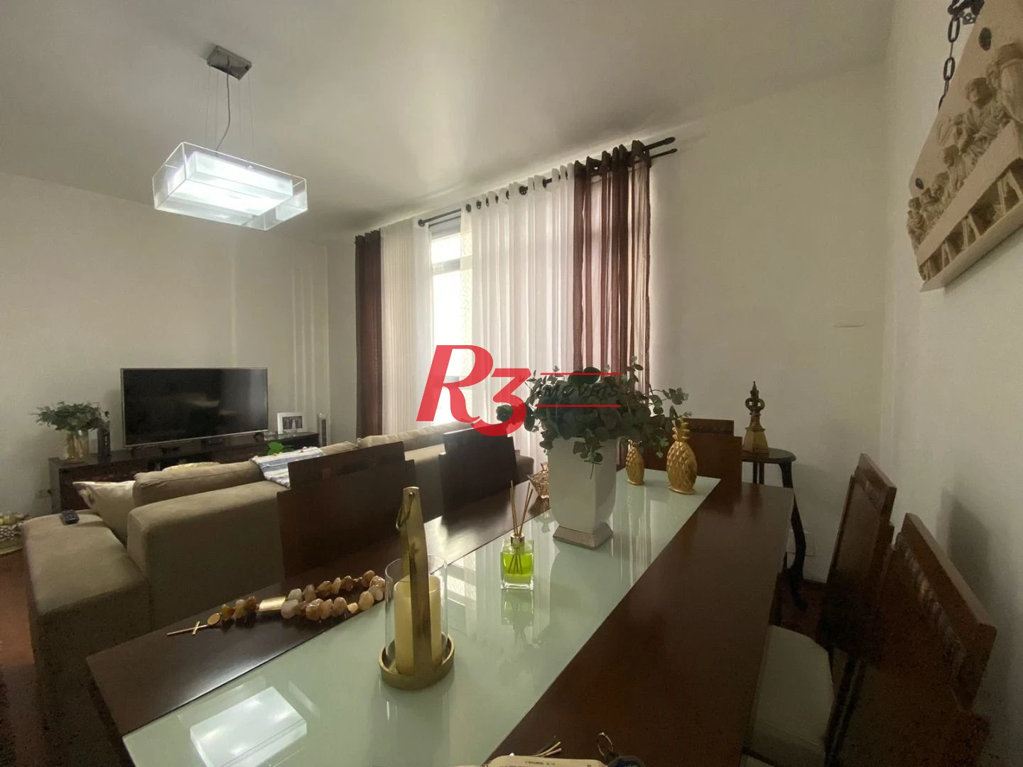 Apartamento com 3 dormitórios à venda, 116 m² por R$ 1.168.000,00 - Aparecida - Santos/SP