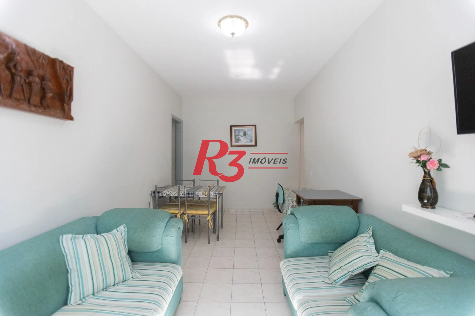 Apartamento com 2 dormitórios à venda, 72 m² por R$ 585.000,00 - José Menino - Santos/SP