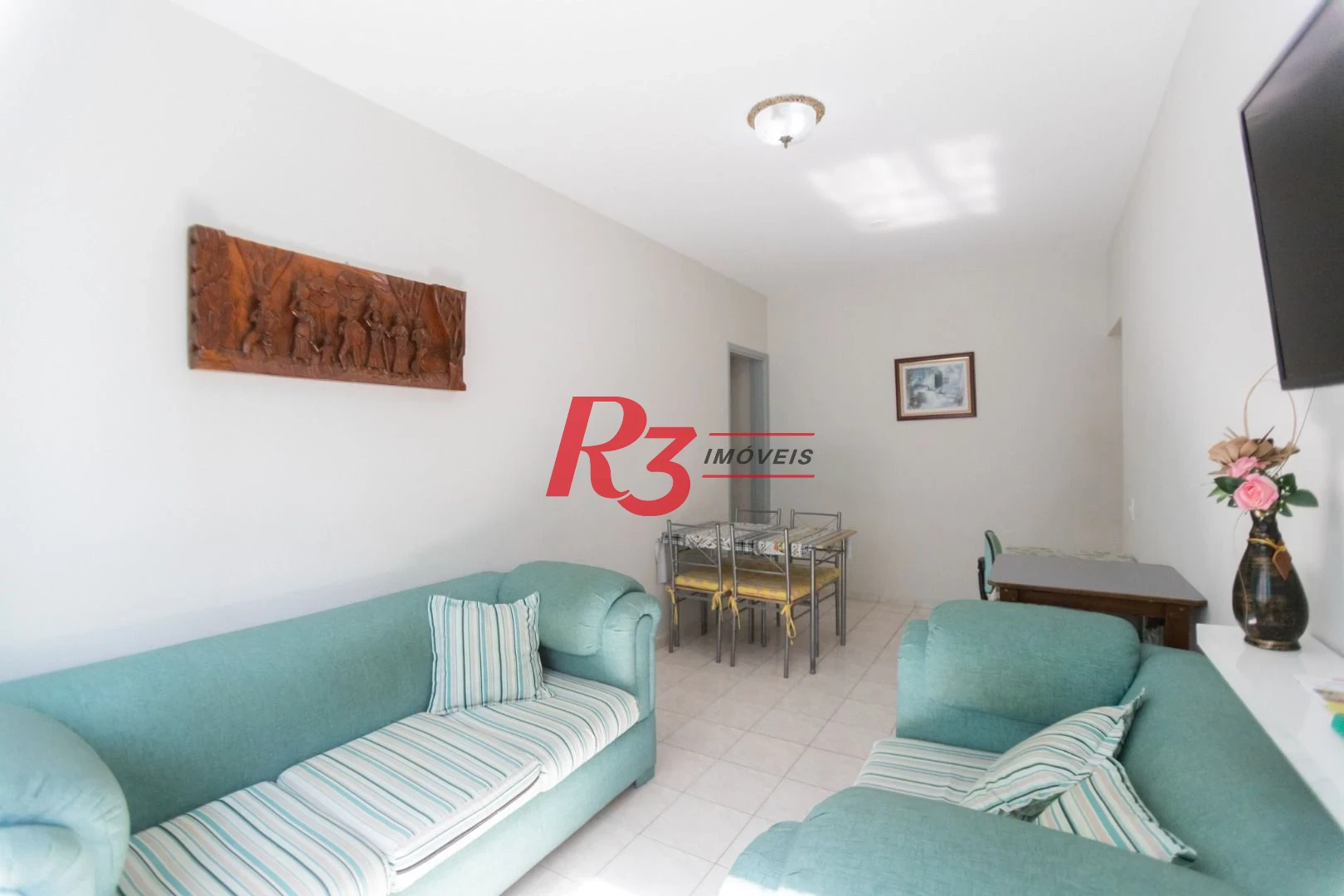 Apartamento com 2 dormitórios à venda, 72 m² por R$ 585.000,00 - José Menino - Santos/SP