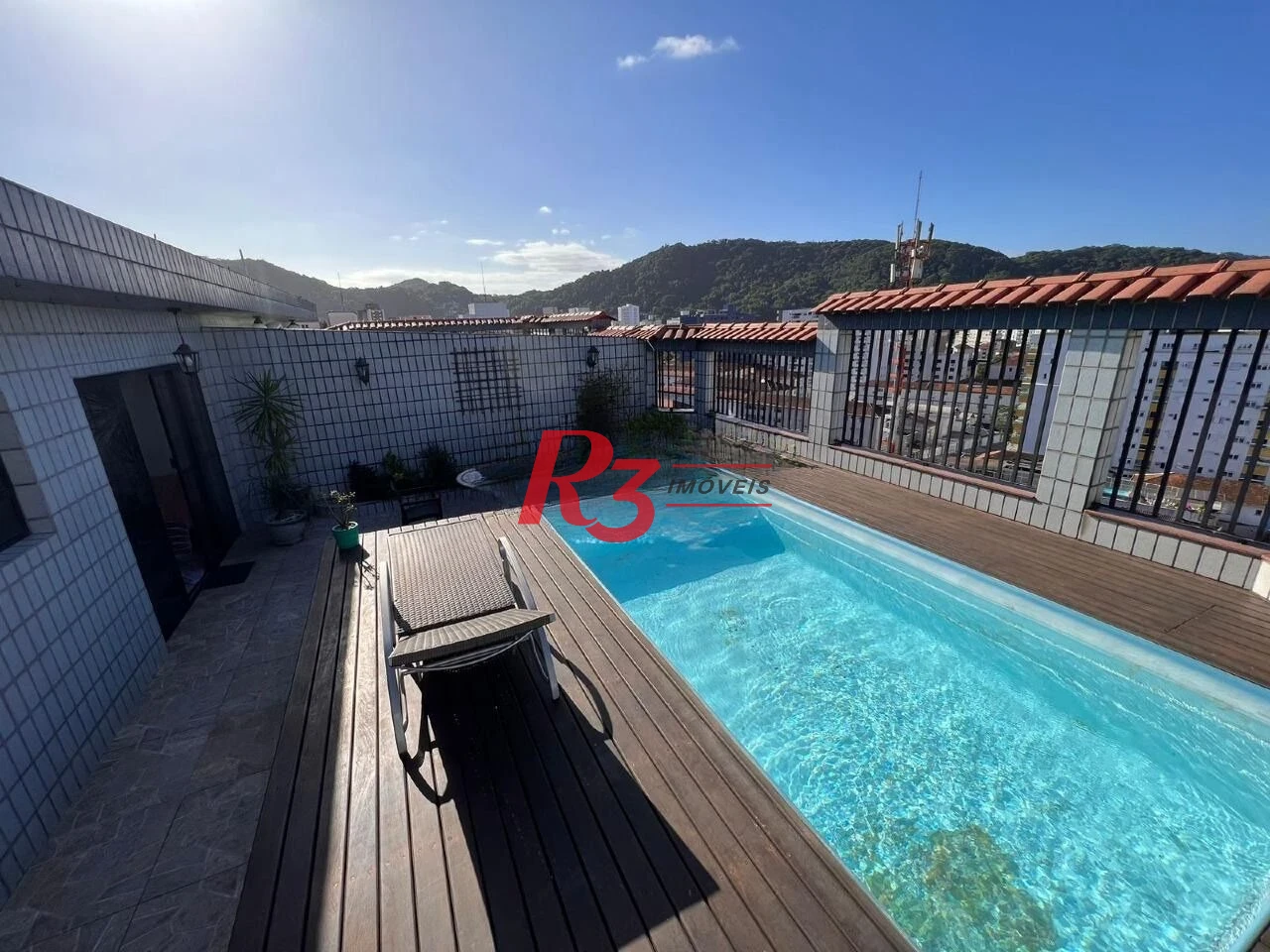 Cobertura à venda, 201 m² por R$ 1.700.000,00 - Campo Grande - Santos/SP