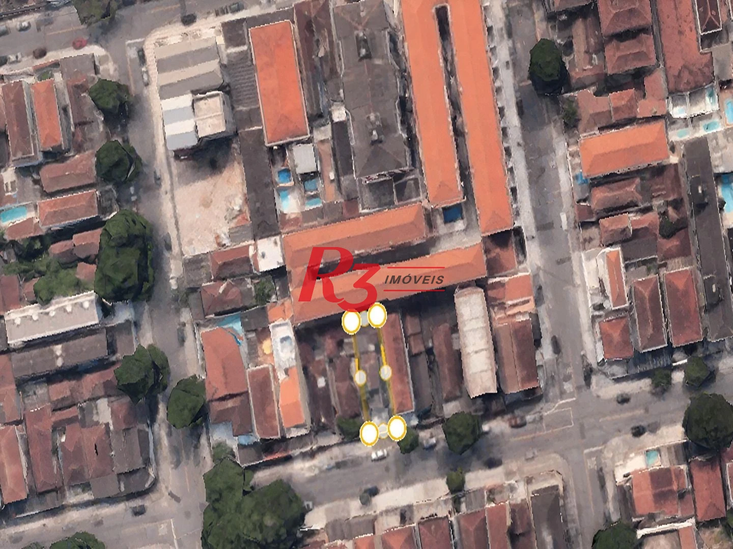 Terreno à venda, 184 m² por R$ 850.000,00 - Vila Belmiro - Santos/SP
