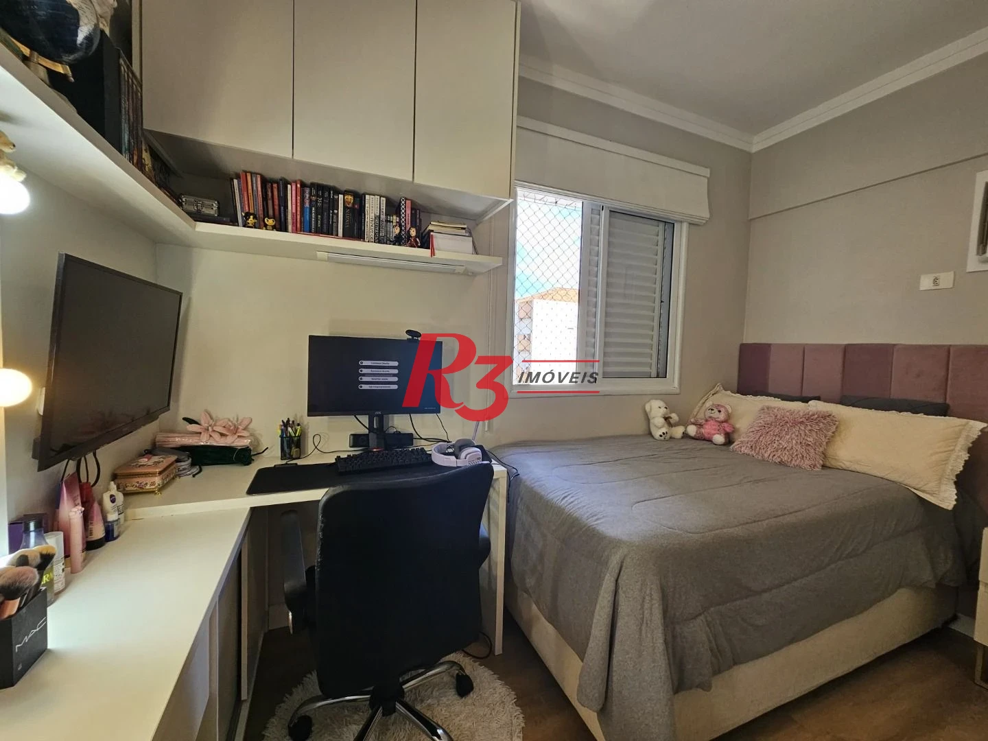 Apartamento com 3 dormitórios à venda, 128 m² por R$ 1.850.000,00 - Gonzaga - Santos/SP