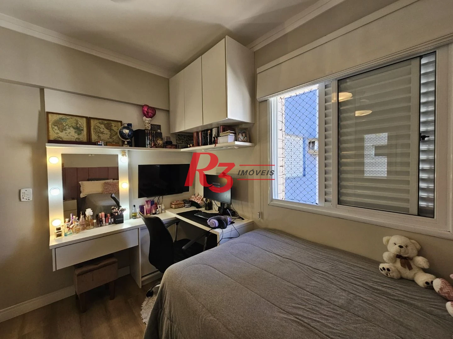 Apartamento com 3 dormitórios à venda, 128 m² por R$ 1.850.000,00 - Gonzaga - Santos/SP