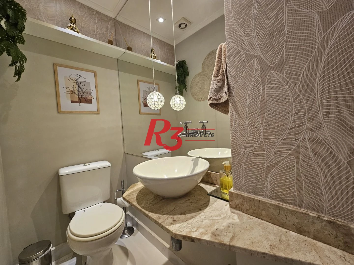 Apartamento com 3 dormitórios à venda, 128 m² por R$ 1.850.000,00 - Gonzaga - Santos/SP