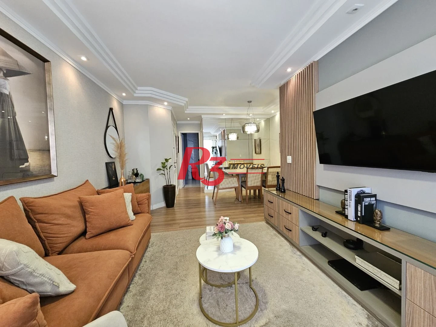 Apartamento com 3 dormitórios à venda, 128 m² por R$ 1.850.000,00 - Gonzaga - Santos/SP