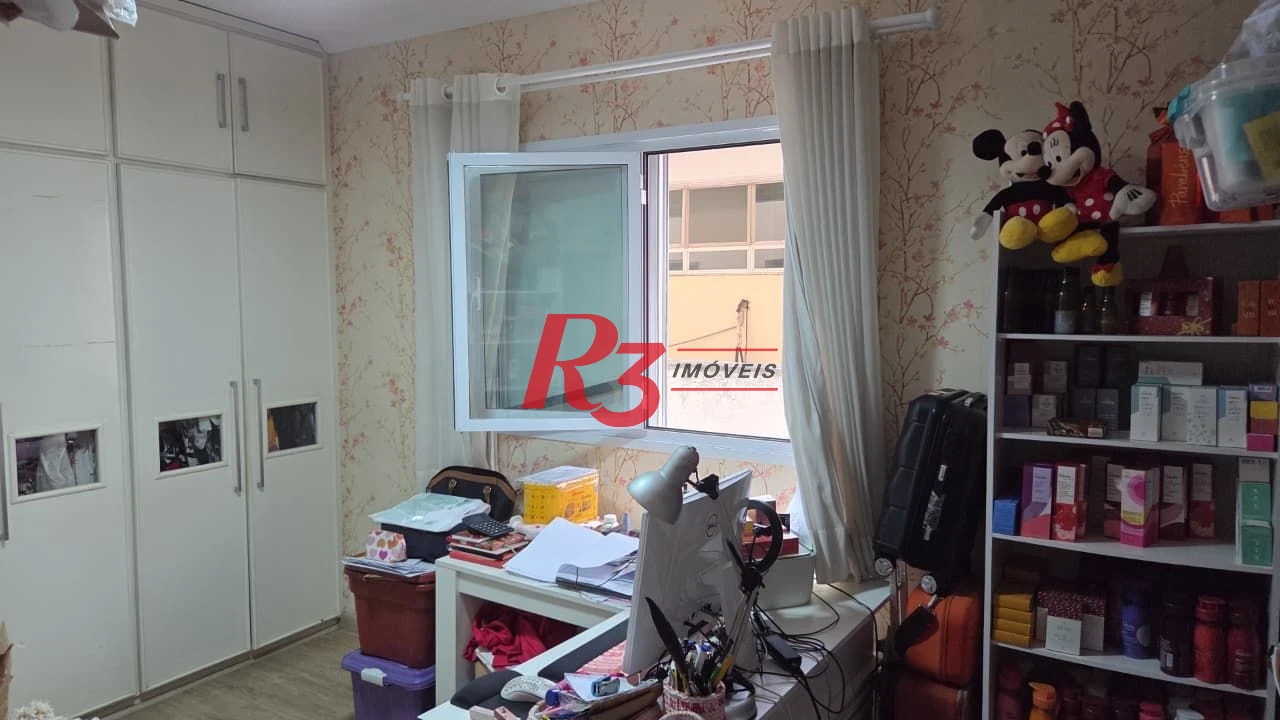 Apartamento com 2 dormitórios à venda, 115 m² por R$ 510.000,00 - Marapé - Santos/SP