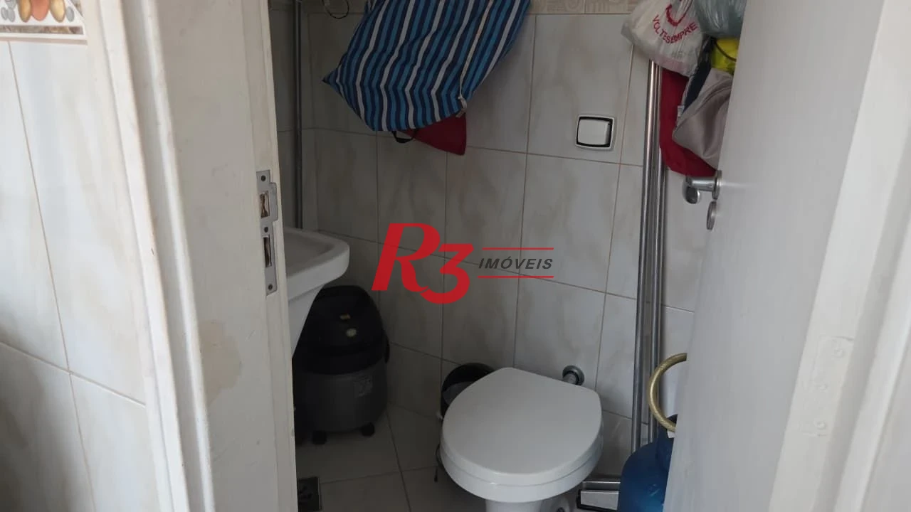 Apartamento com 2 dormitórios à venda, 115 m² por R$ 510.000,00 - Marapé - Santos/SP