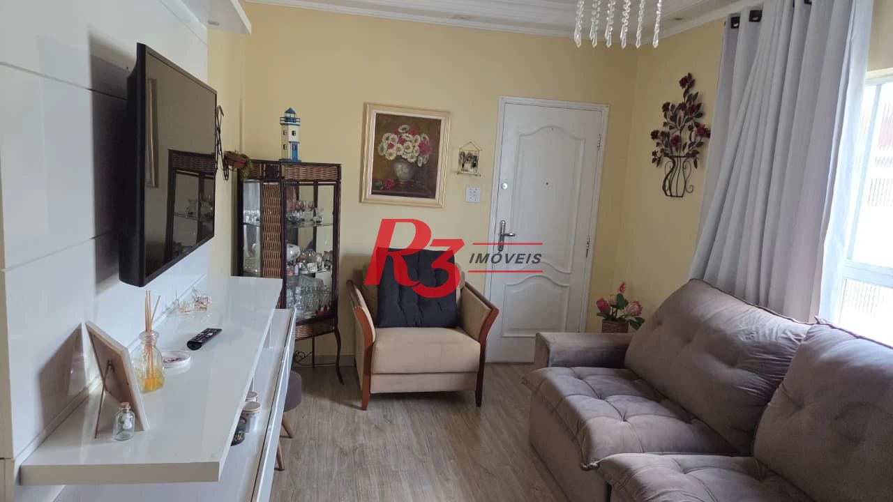 Apartamento com 2 dormitórios à venda, 115 m² por R$ 510.000,00 - Marapé - Santos/SP
